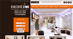 Desktop Screenshot of encoreinn.com